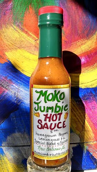 Moko Jumbie Hot Sauce from New Orleans